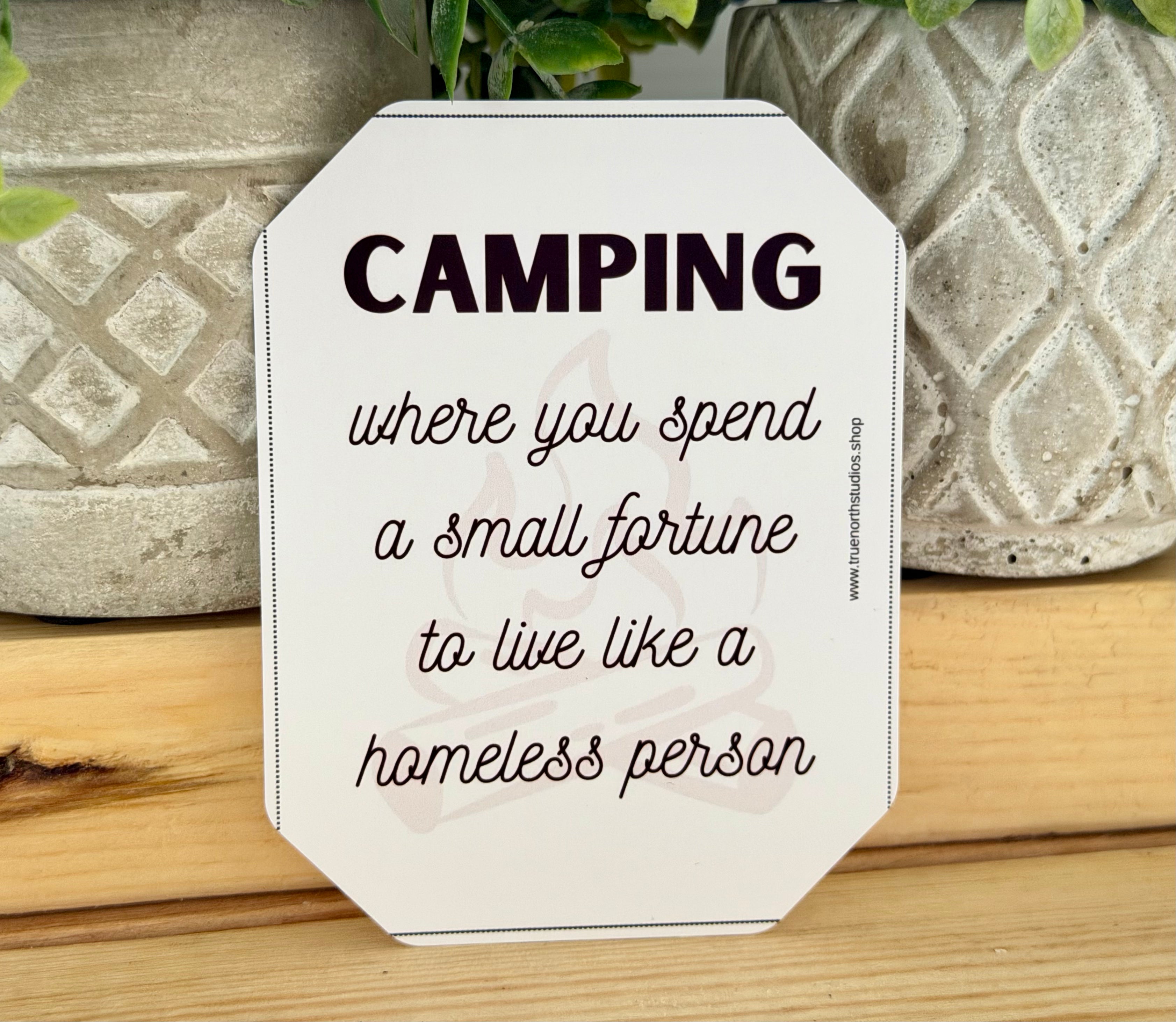 Camping, Where You…