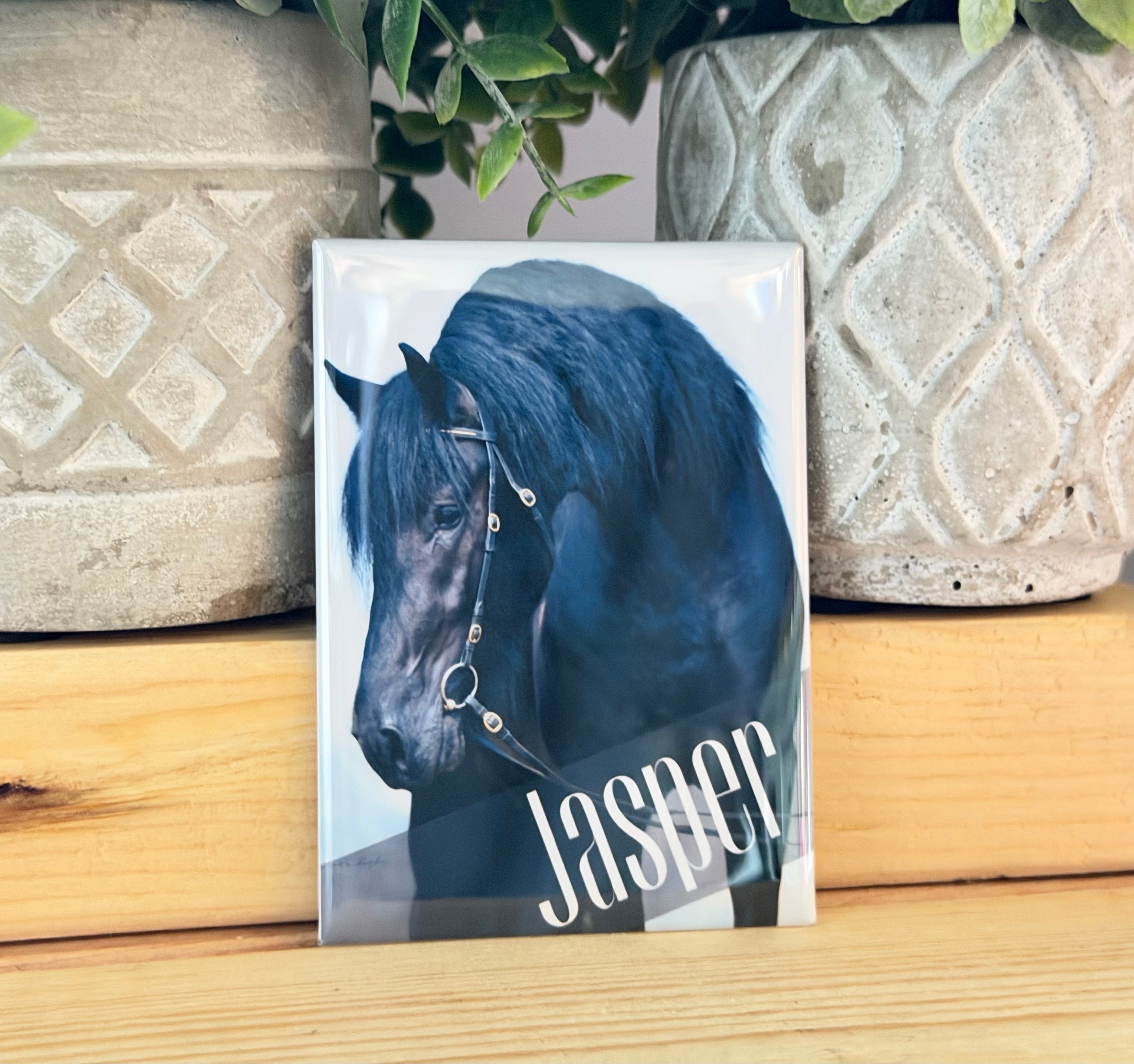 Text and Photo Magnet, 2.5” x 3.5”