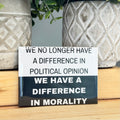 We No Longer Have a Difference