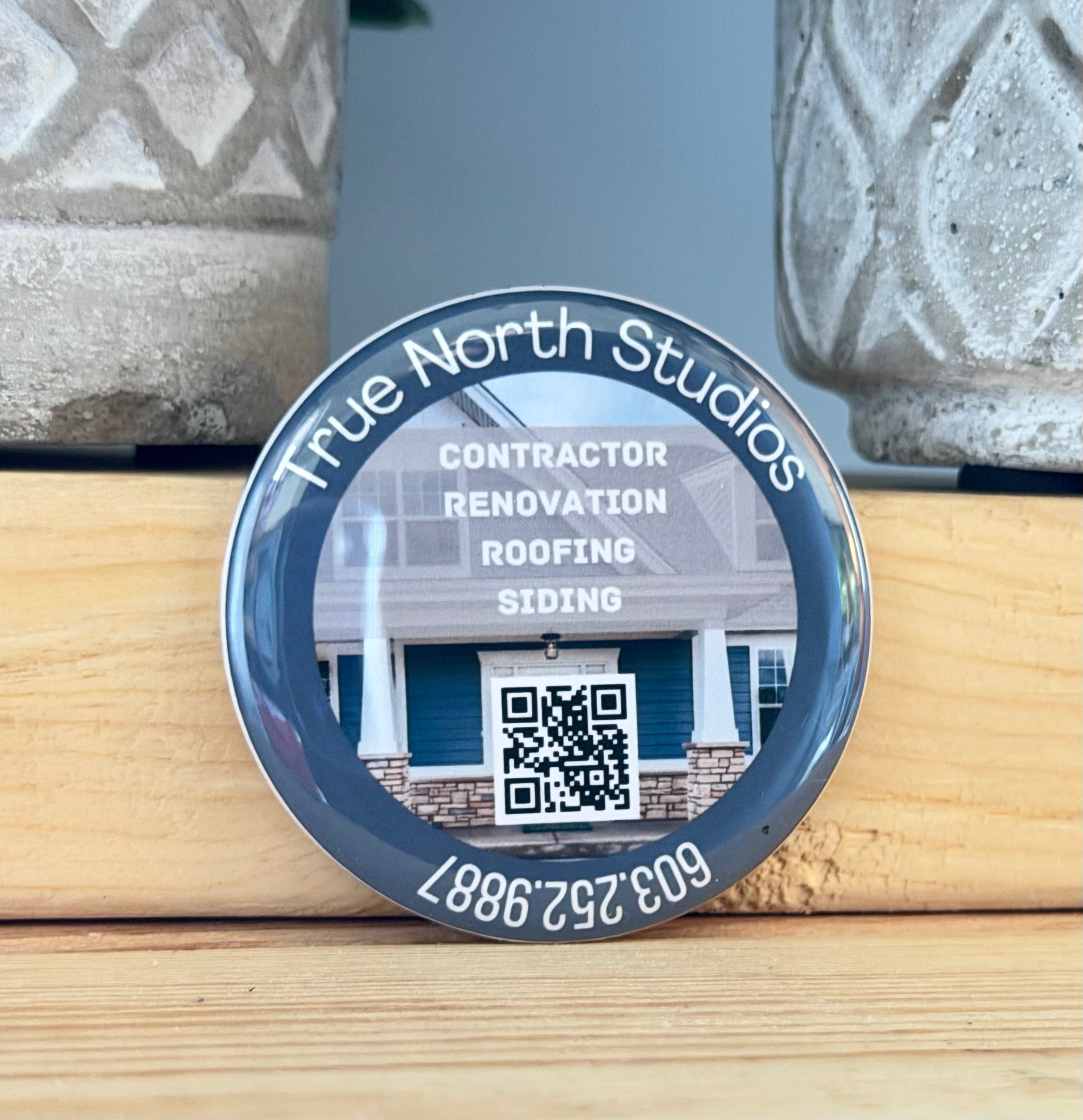 Business Magnets, 2.25" Round