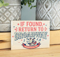 If Found Return to Broadway