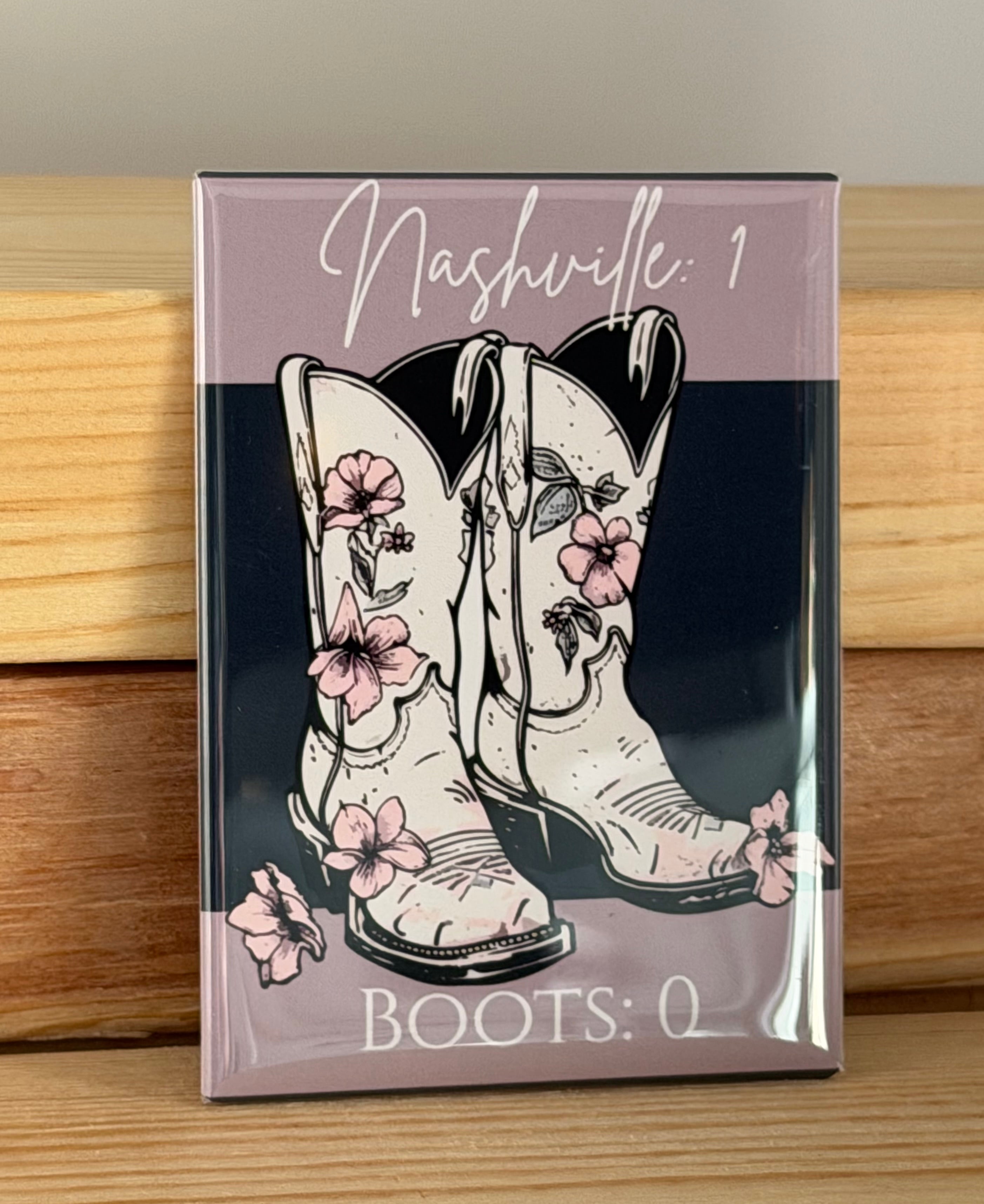 Nashville: 1, Boots: 0
